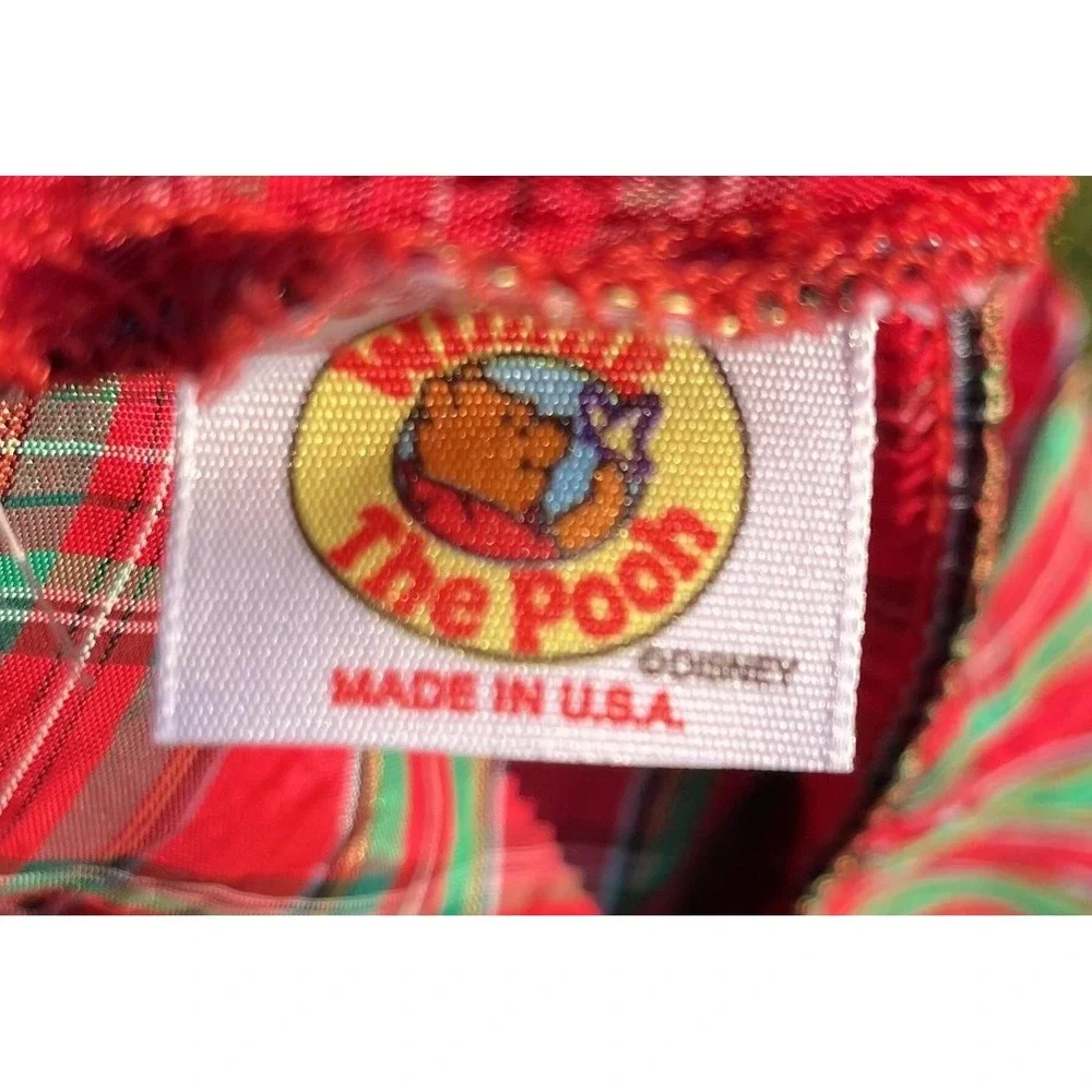 Vintage Disney Winnie the Pooh Christmas Outfit‎ Set 90s